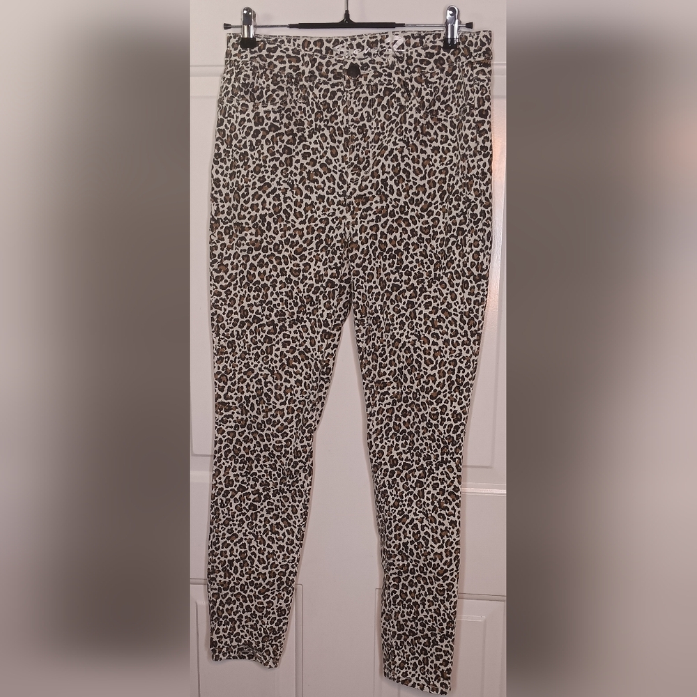 Seven For All Mankind Leopard Print Women's Jeans Size 8